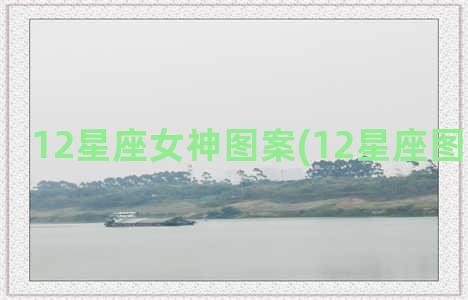 12星座女神图案(12星座图案星空图)