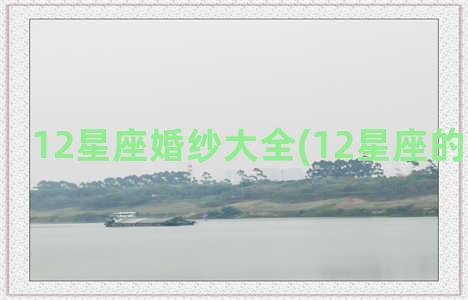 12星座婚纱大全(12星座的专属婚纱)