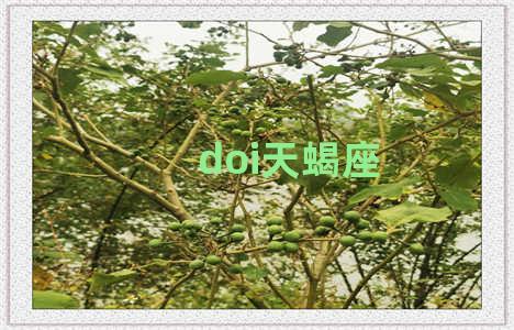 doi天蝎座