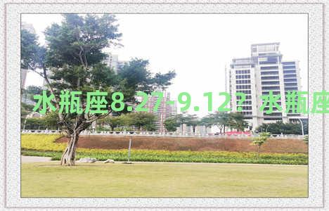 水瓶座8.27-9.12？水瓶座男生性格